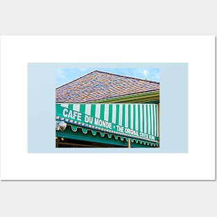 Cafe Du Monde The Original Coffee Stand Awning Posters and Art